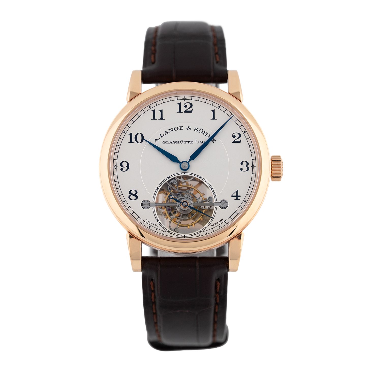 A. Lange & Söhne 1815 730.032 (Unknown (random serial)) - Silver dial 40 mm Rose Gold case (1/8)