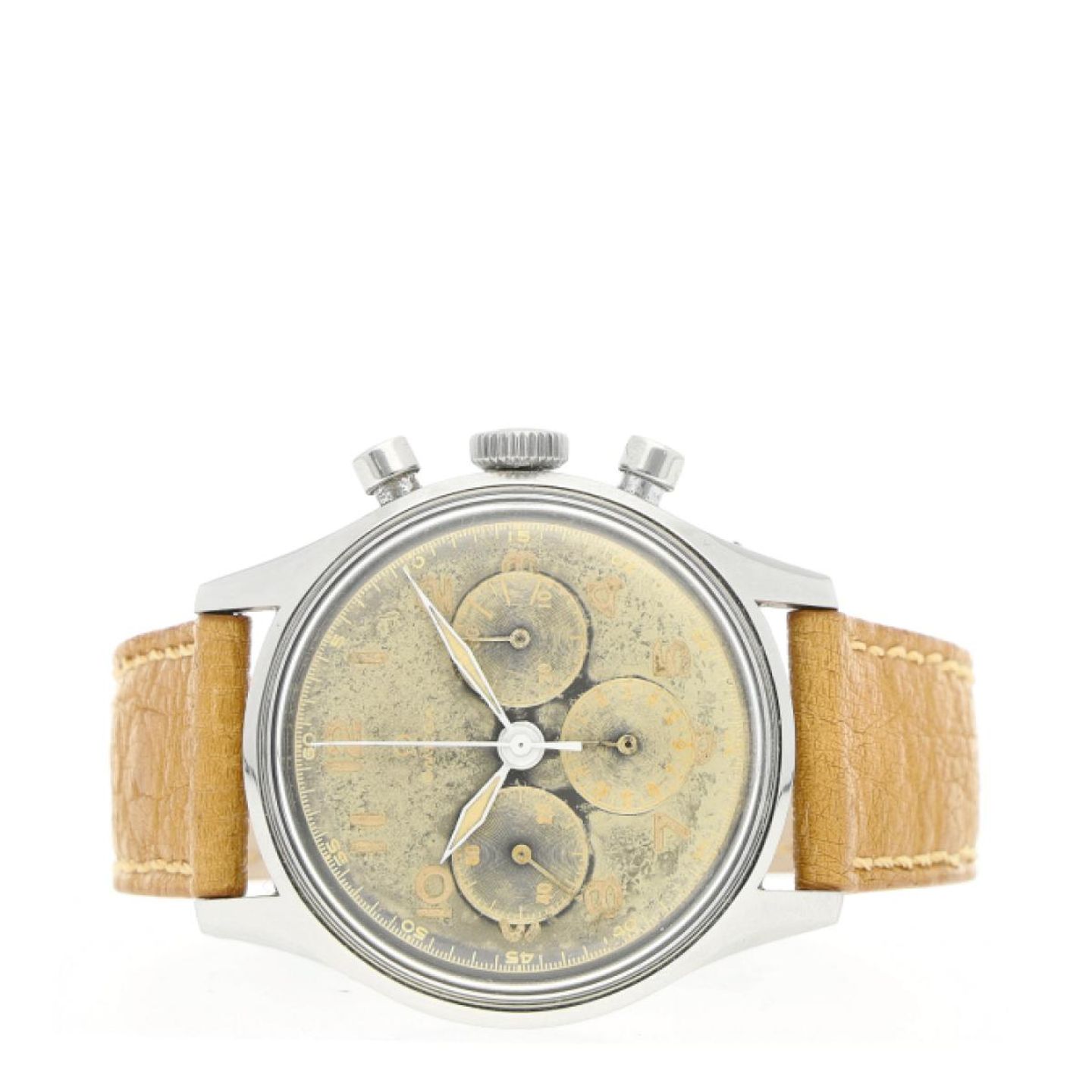 Omega Vintage CK 2451 (1948) - Yellow dial 35 mm Steel case (6/7)