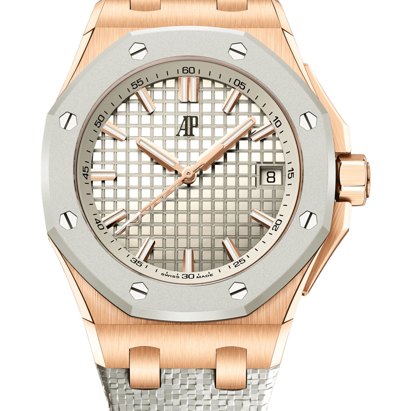 Audemars Piguet Royal Oak Offshore 77605OK.OO.A101CA.01 (2025) - Grey dial 37 mm Rose Gold case (1/1)