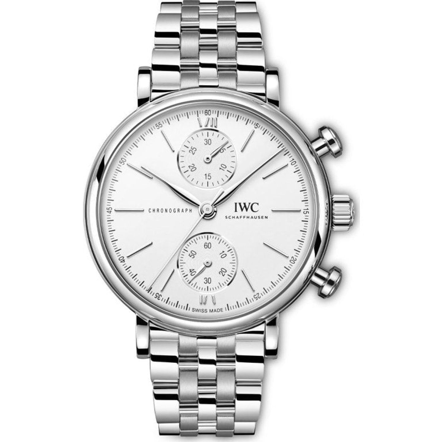 IWC Portofino Chronograph IW391503 (2025) - Silver dial 39 mm Steel case (1/1)