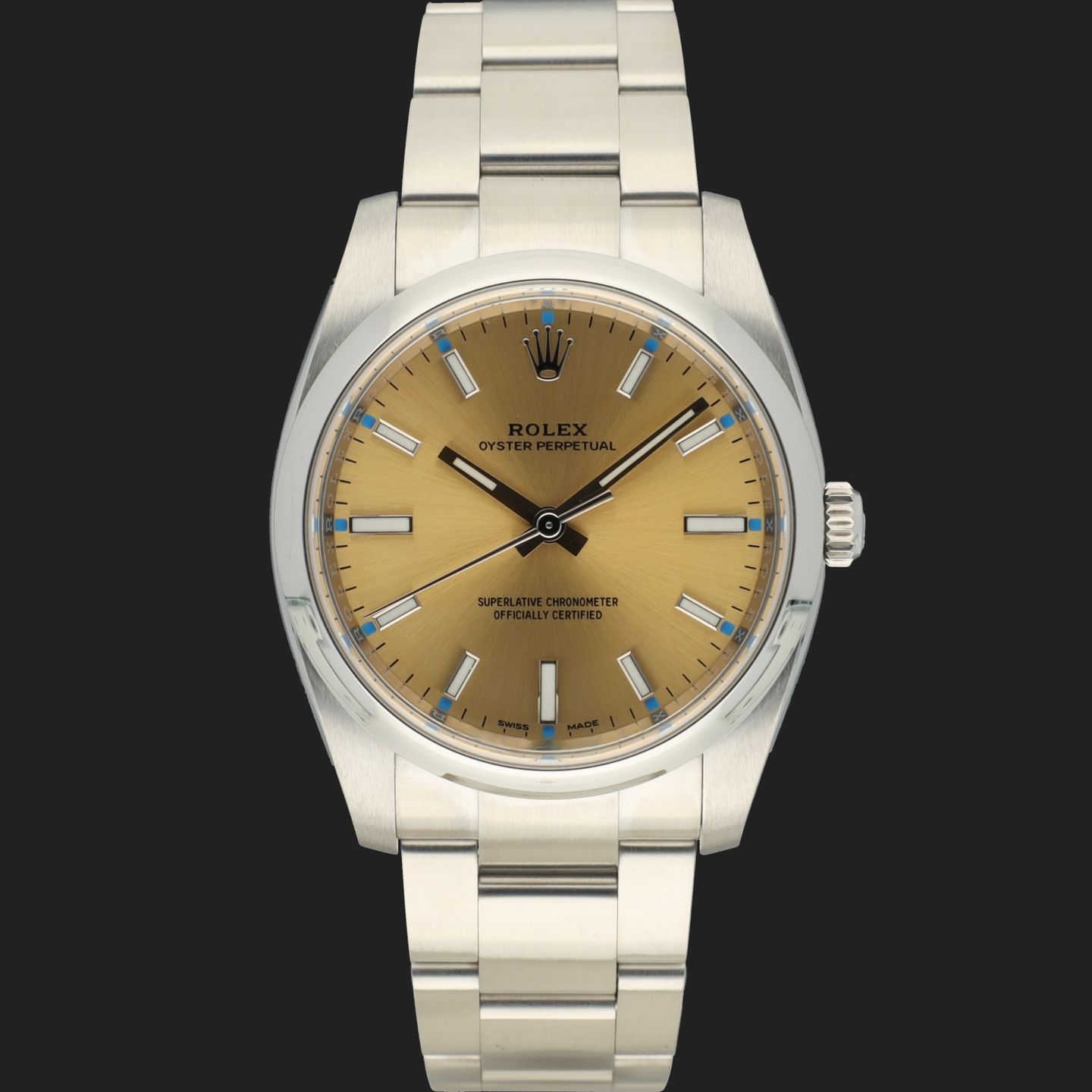 Rolex Oyster Perpetual 34 114200 (2020) - 34mm Staal (3/8)