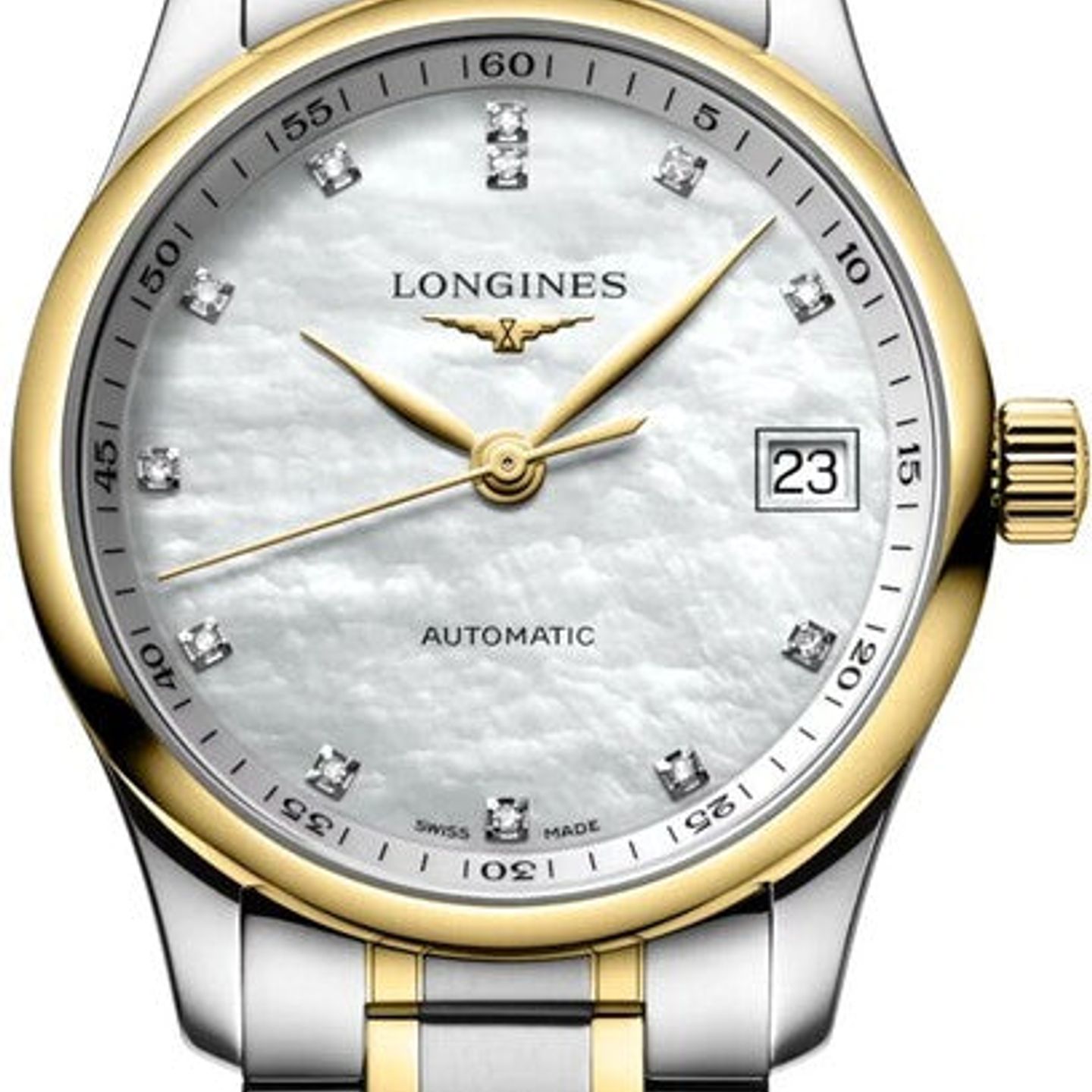 Longines Master Collection L2.357.5.87.7 (2026) - Pearl dial 34 mm Steel case (1/1)