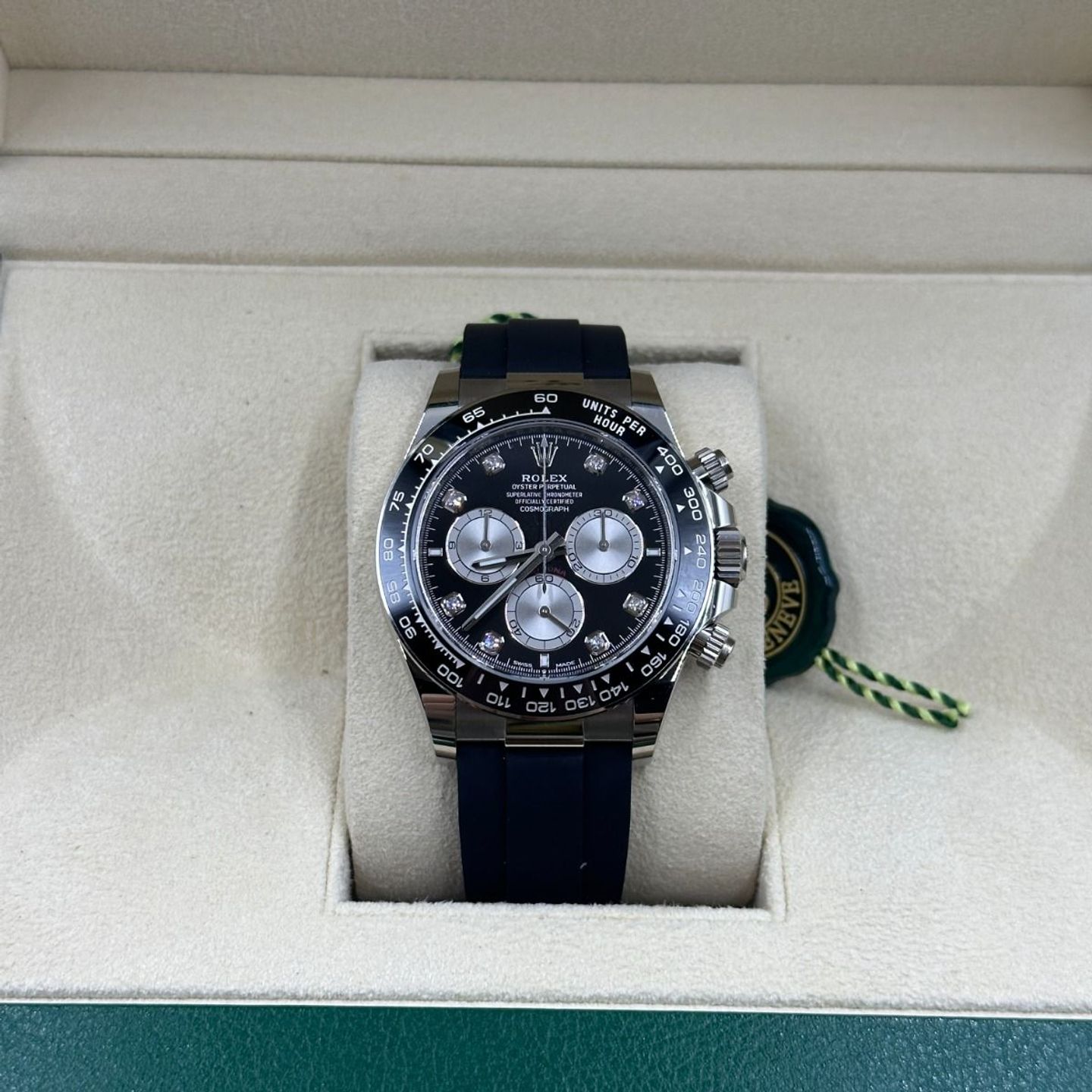 Rolex Daytona 126519LN (2023) - Black dial 40 mm White Gold case (4/8)