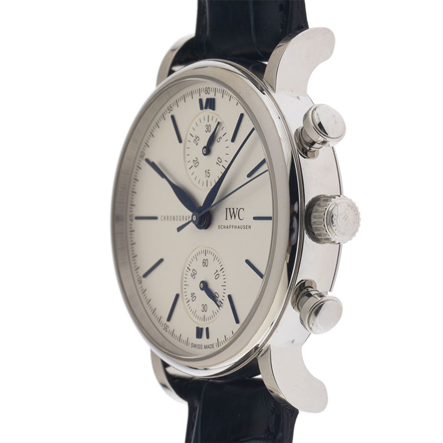 IWC Portofino Chronograph IW391407 (2026) - Silver dial 39 mm Steel case (4/8)
