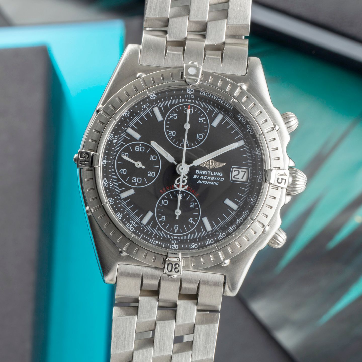 Breitling Chronomat A13050.1 (2000) - 45mm Staal (3/8)