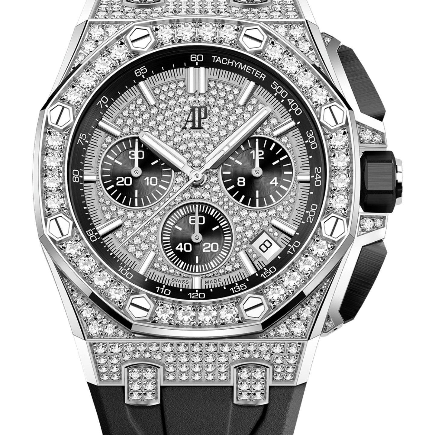 Audemars Piguet Royal Oak Offshore 26423BC.ZZ.D002CA.01 (2025) - Diamond dial 43 mm White Gold case (1/1)