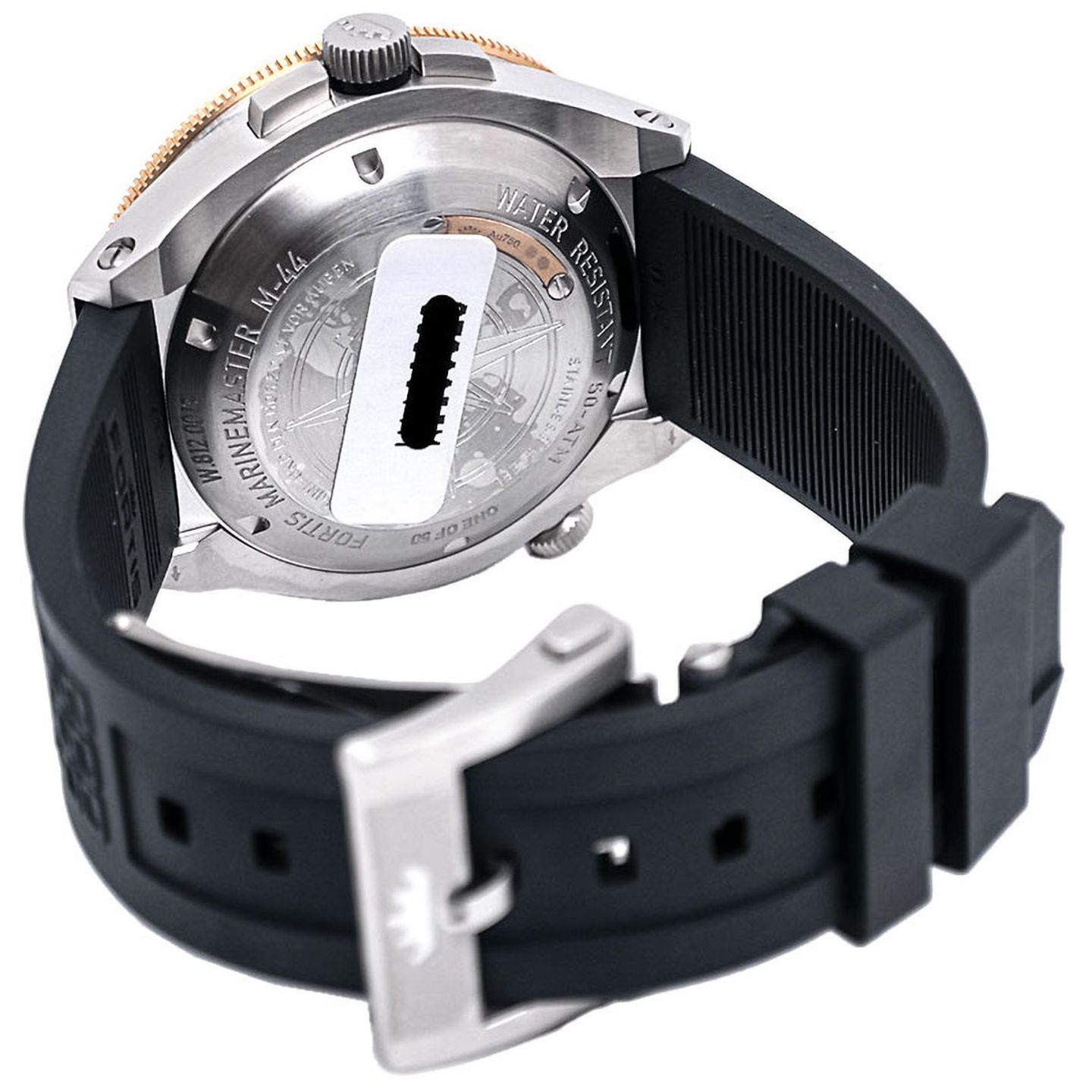 Fortis Marinemaster F8120015 (2025) - Black dial 44 mm Steel case (6/7)