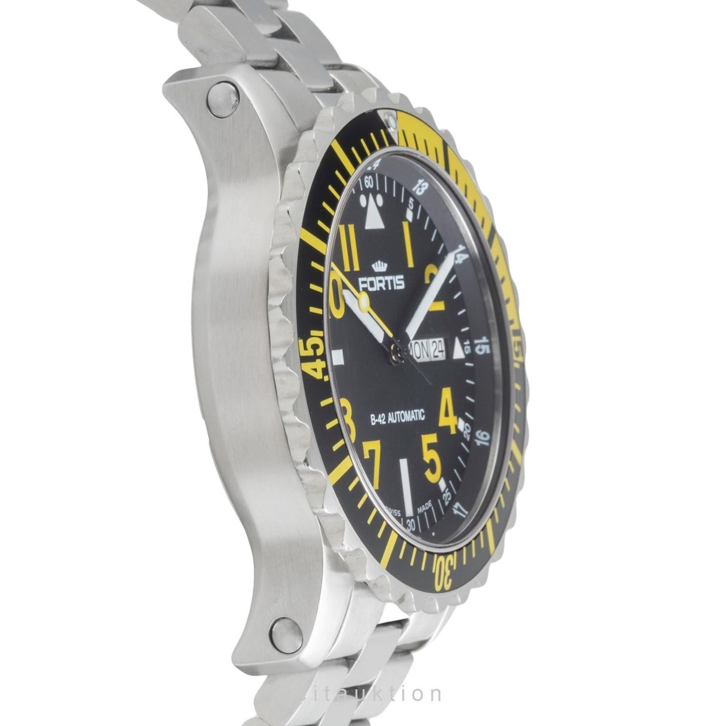Fortis B-42 670.24.14 K (2017) - Black dial 42 mm Steel case (6/8)