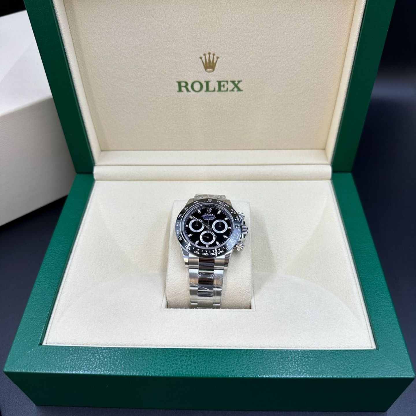 Rolex Daytona 116500LN (2022) - Zwart wijzerplaat 40mm Staal (3/8)