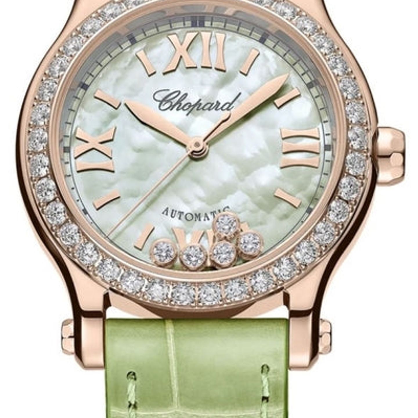 Chopard Happy Sport 274893-5016 (2026) - Parelmoer wijzerplaat 30mm Roségoud (1/1)