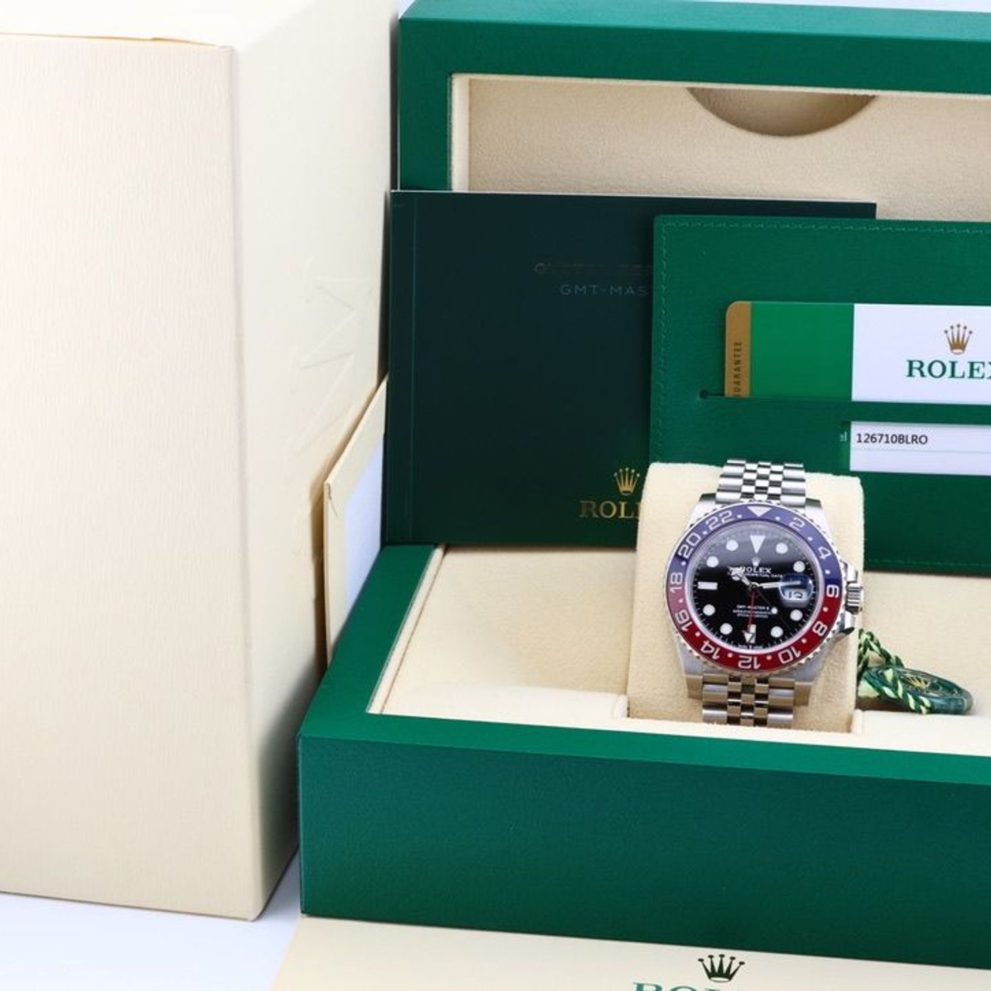 Rolex GMT-Master II 126710BLRO (2019) - Zwart wijzerplaat 40mm Staal (4/4)