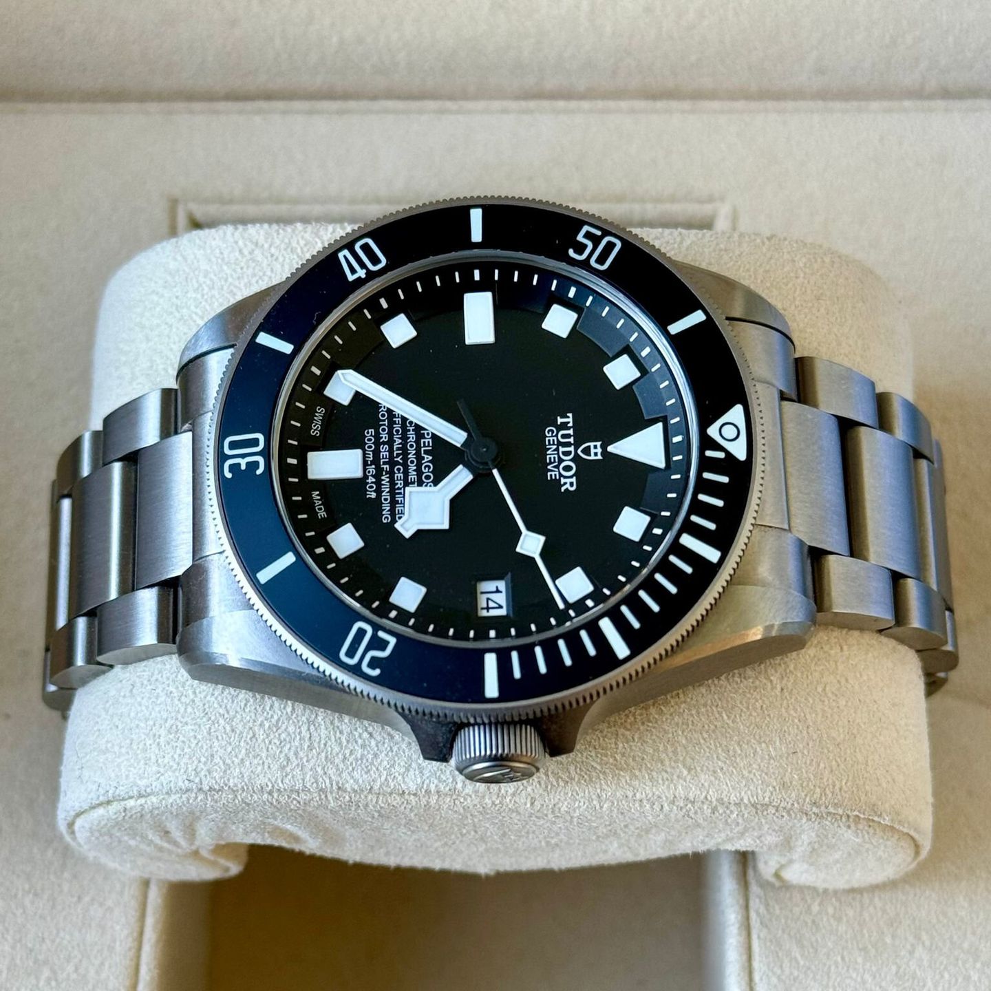 Tudor Pelagos 25600TN (2022) - Zwart wijzerplaat 42mm Titanium (4/7)