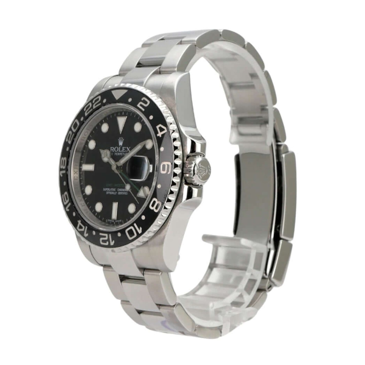 Rolex GMT-Master II 116710LN (2010) - Black dial 40 mm Steel case (3/8)