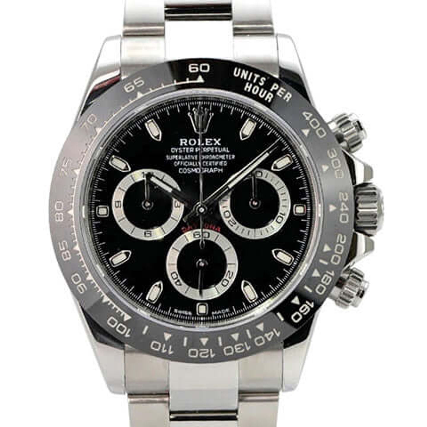 Rolex Daytona 116500LN (2019) - Black dial 40 mm Steel case (1/8)