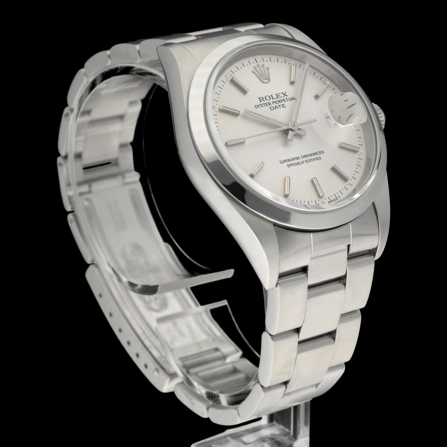 Rolex Oyster Perpetual Date 15200 (1999) - 34 mm Steel case (5/7)