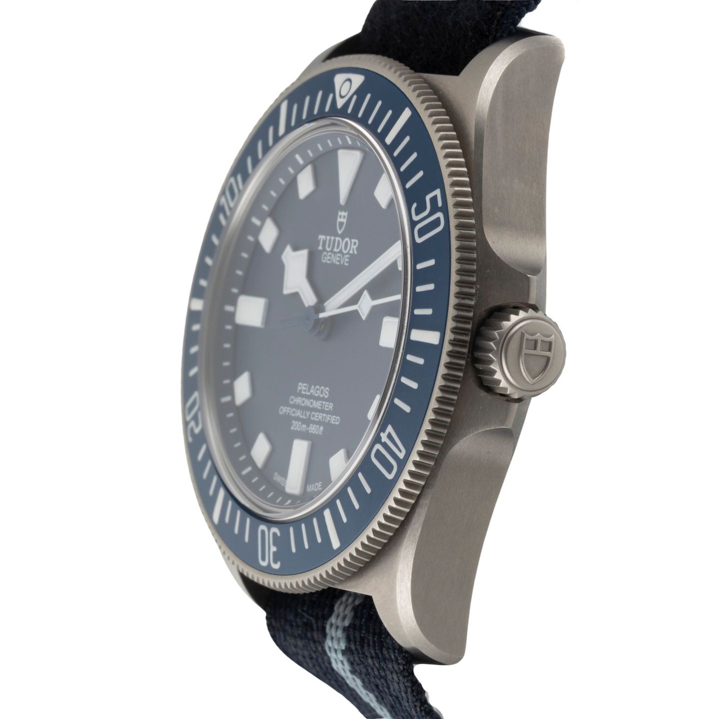 Tudor Pelagos 25707B/21 (Onbekend (willekeurig serienummer)) - Blauw wijzerplaat 42mm Titanium (6/8)