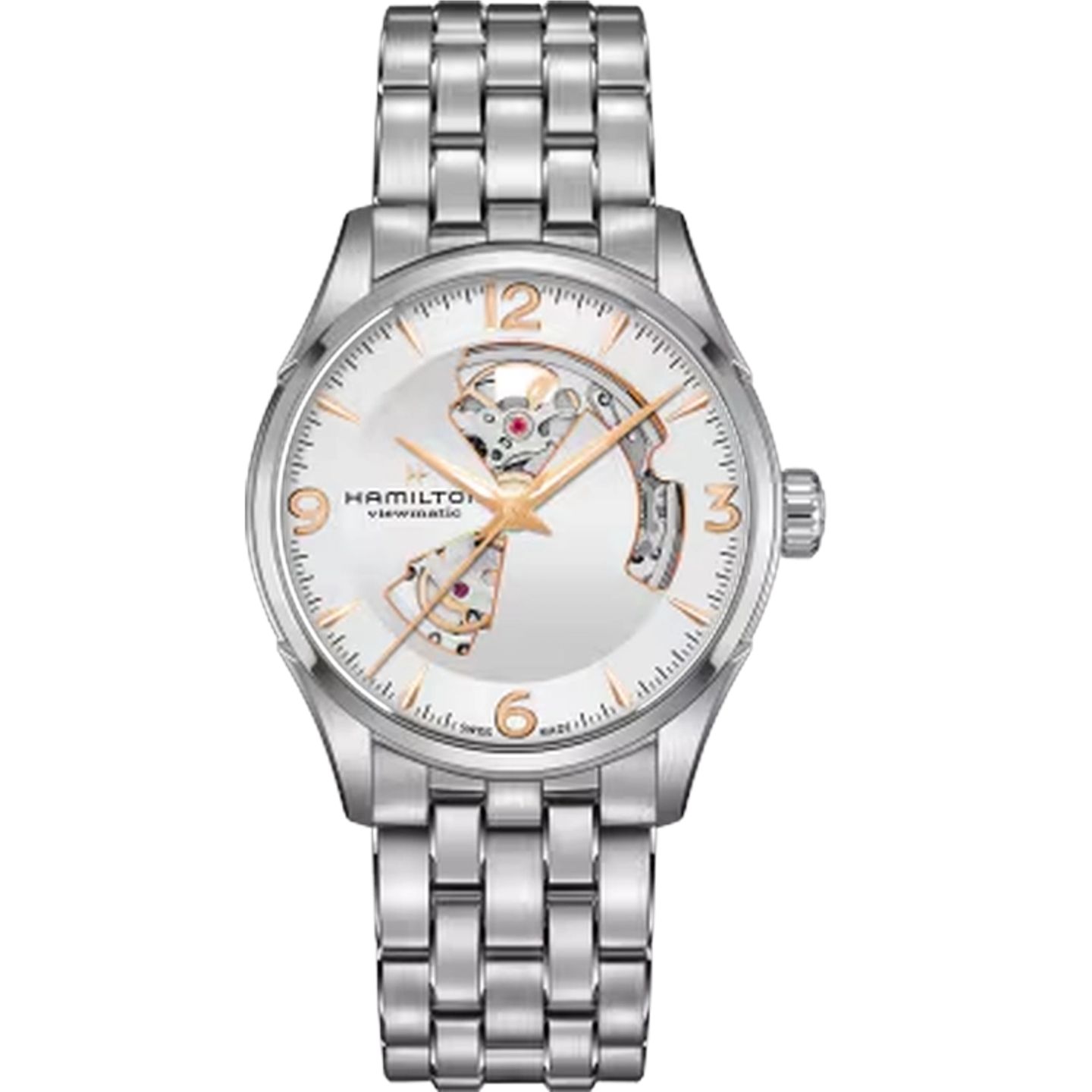 Hamilton Jazzmaster H32705151 (2025) - Zilver wijzerplaat 42mm Staal (1/1)
