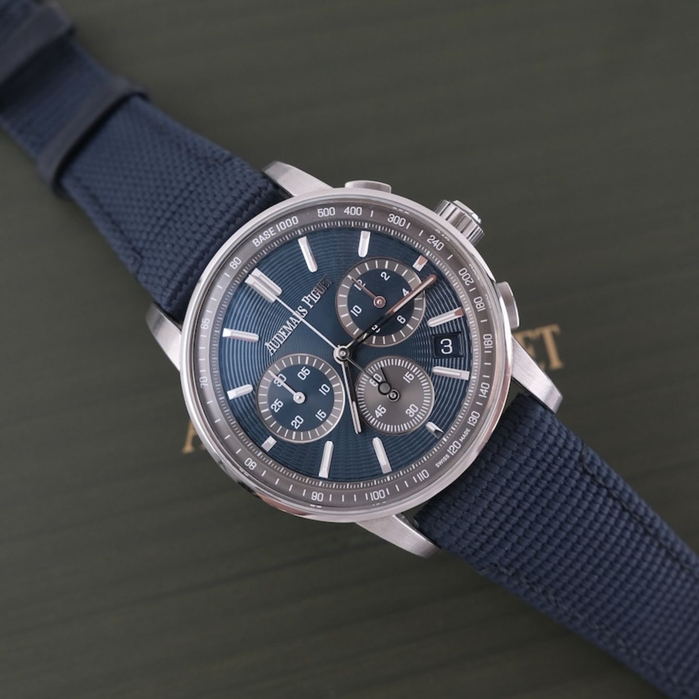 Audemars Piguet CODE 11.59 26393ST.OO.A348KB.01 (2023) - Blue dial 41 mm Steel case (8/8)