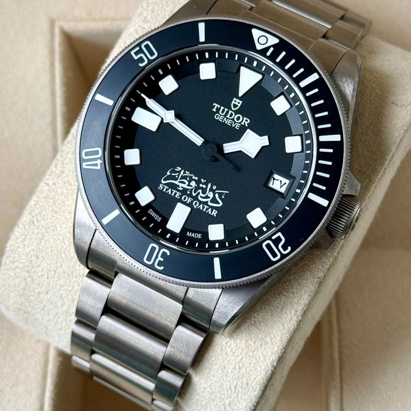 Tudor Pelagos 25600TN (2020) - Zwart wijzerplaat 42mm Titanium (3/7)