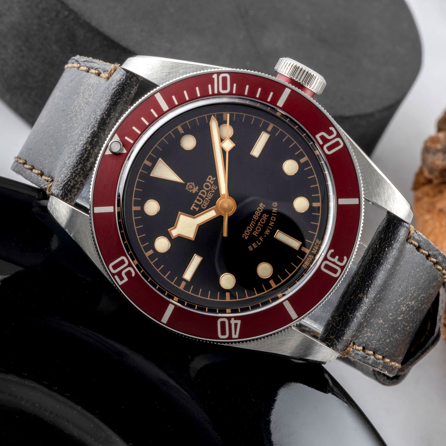Tudor Black Bay 79220R (Onbekend (willekeurig serienummer)) - Zwart wijzerplaat 41mm Staal (2/8)