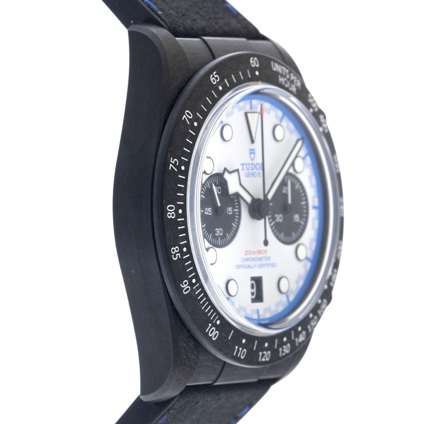Tudor Black Bay Chrono 79377KN (2025) - White dial 42 mm Carbon case (5/7)