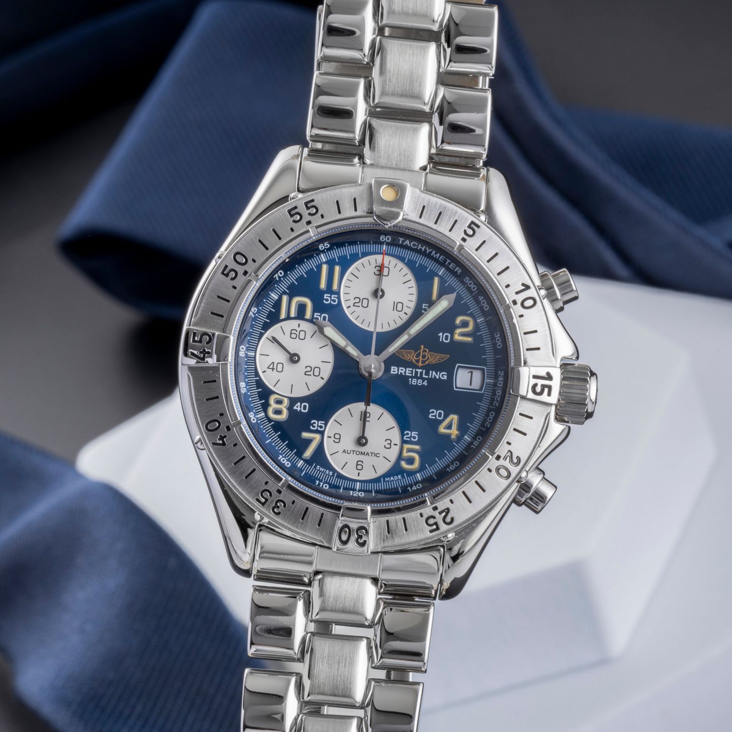 Breitling Colt Chronograph Automatic A13035.1 (1998) - Staal (3/8)