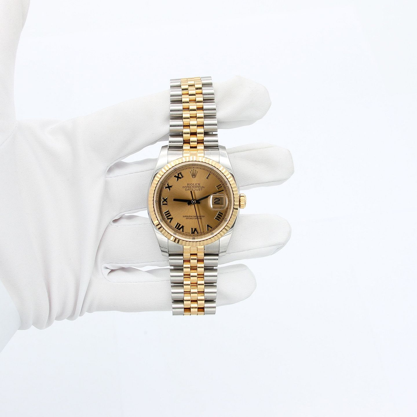 Rolex Datejust 36 116233 (Onbekend (willekeurig serienummer)) - 36mm Goud/Staal (2/5)