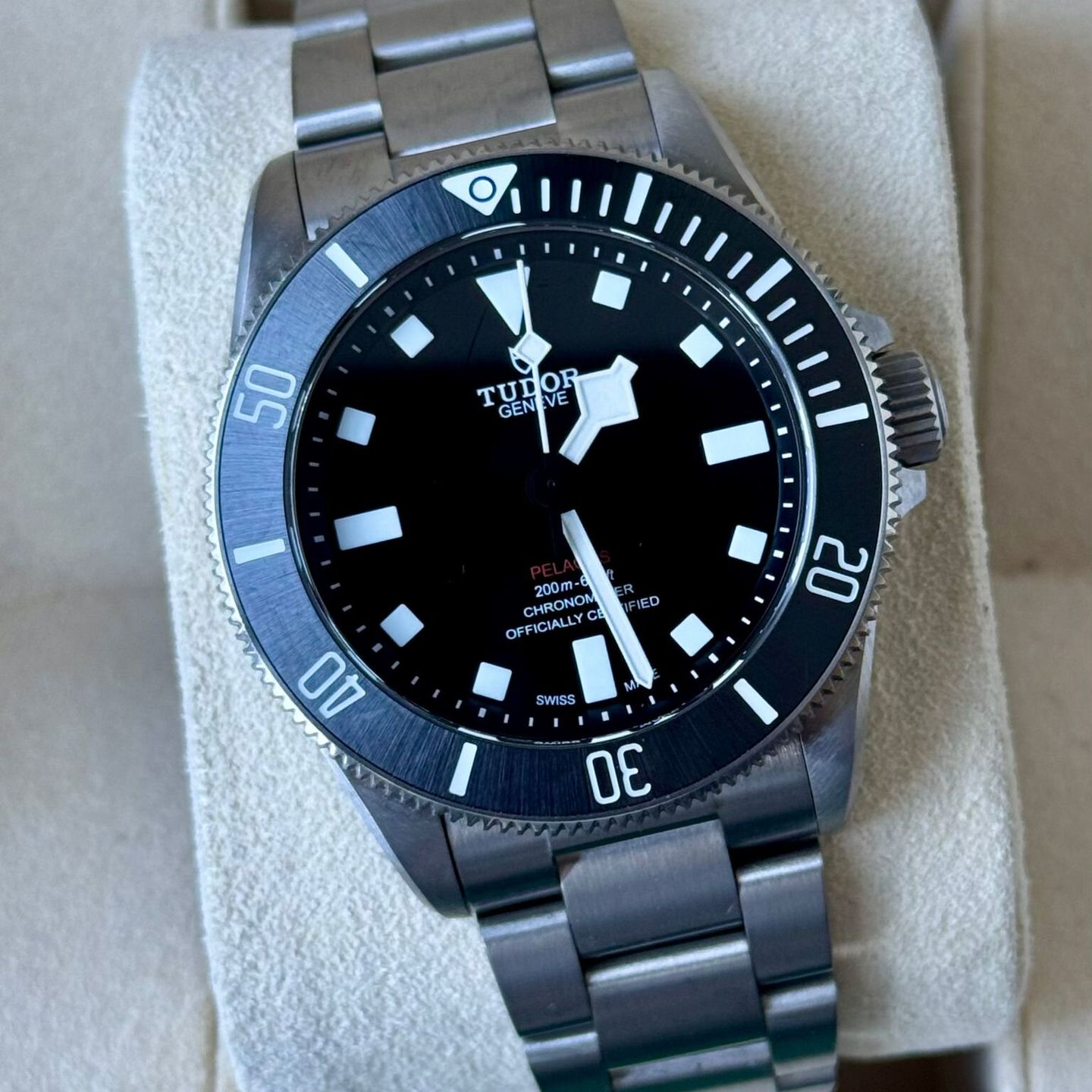 Tudor Pelagos 25407N (2021) - Black dial 39 mm Titanium case (1/7)