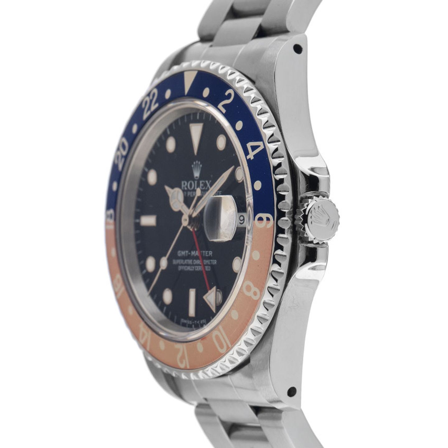Rolex GMT-Master 16700 (1993) - Zwart wijzerplaat 40mm Staal (4/8)