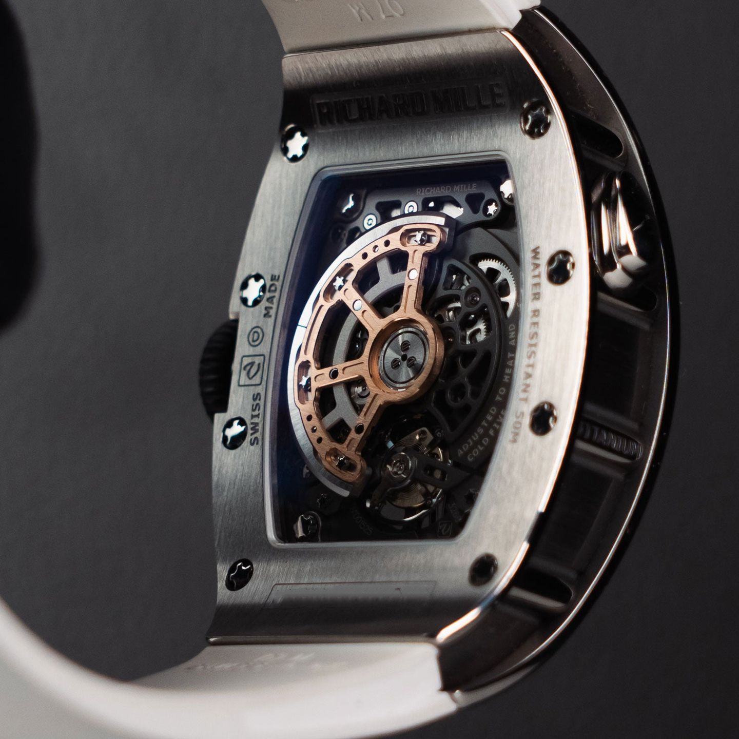 Richard Mille RM 037 RM037 (2018) - Transparent dial 53 mm Titanium case (4/6)