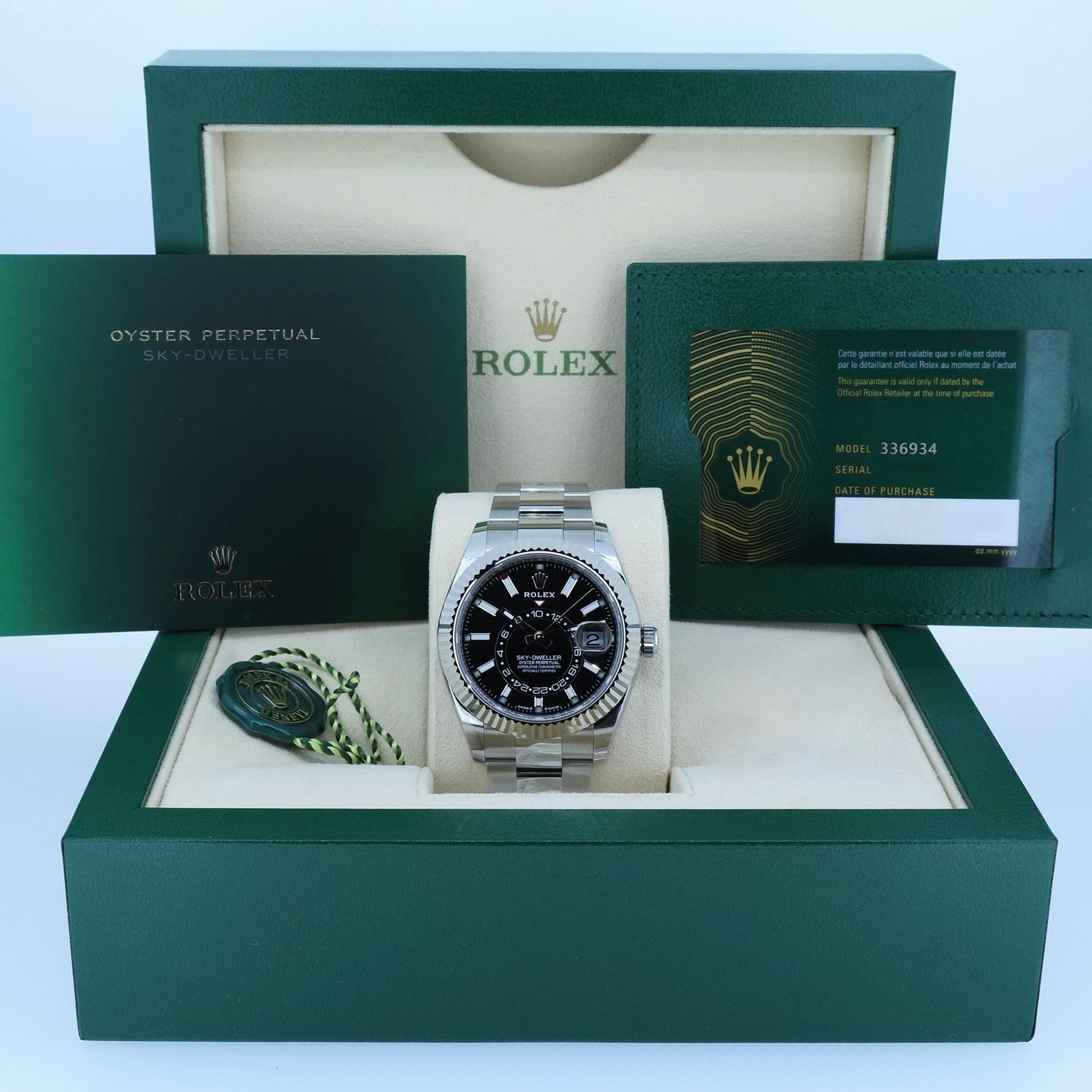 Rolex Sky-Dweller 326934 (2024) - Blauw wijzerplaat 42mm Staal (4/6)