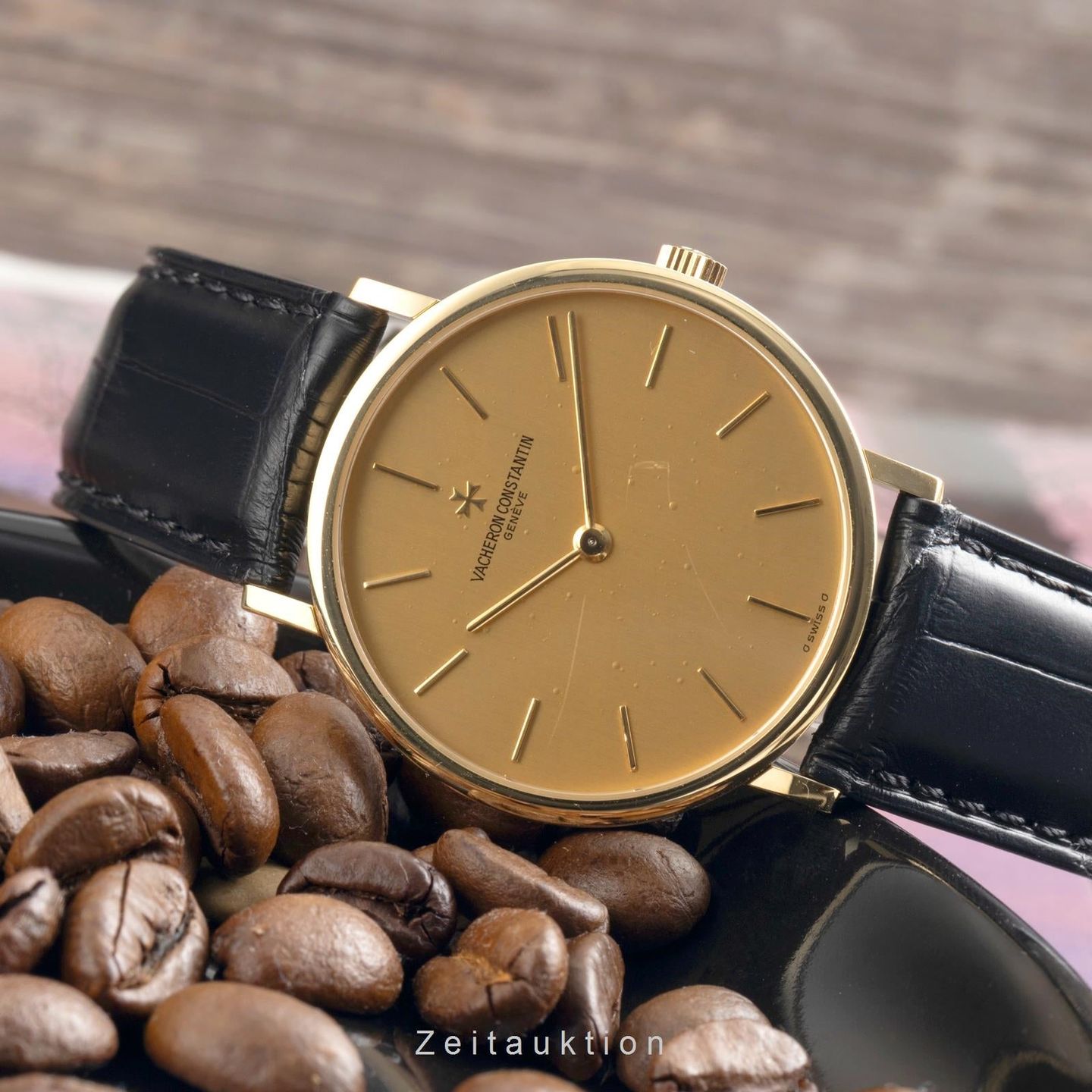 Vacheron Constantin Patrimony 31039 (1980) - Goud wijzerplaat 32mm Geelgoud (2/8)