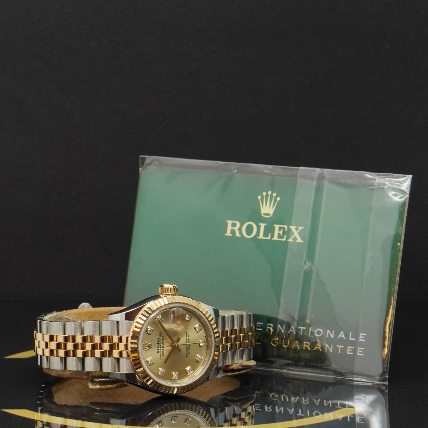 Rolex Lady-Datejust 279173 (2021) - Goud wijzerplaat 28mm Goud/Staal (4/6)