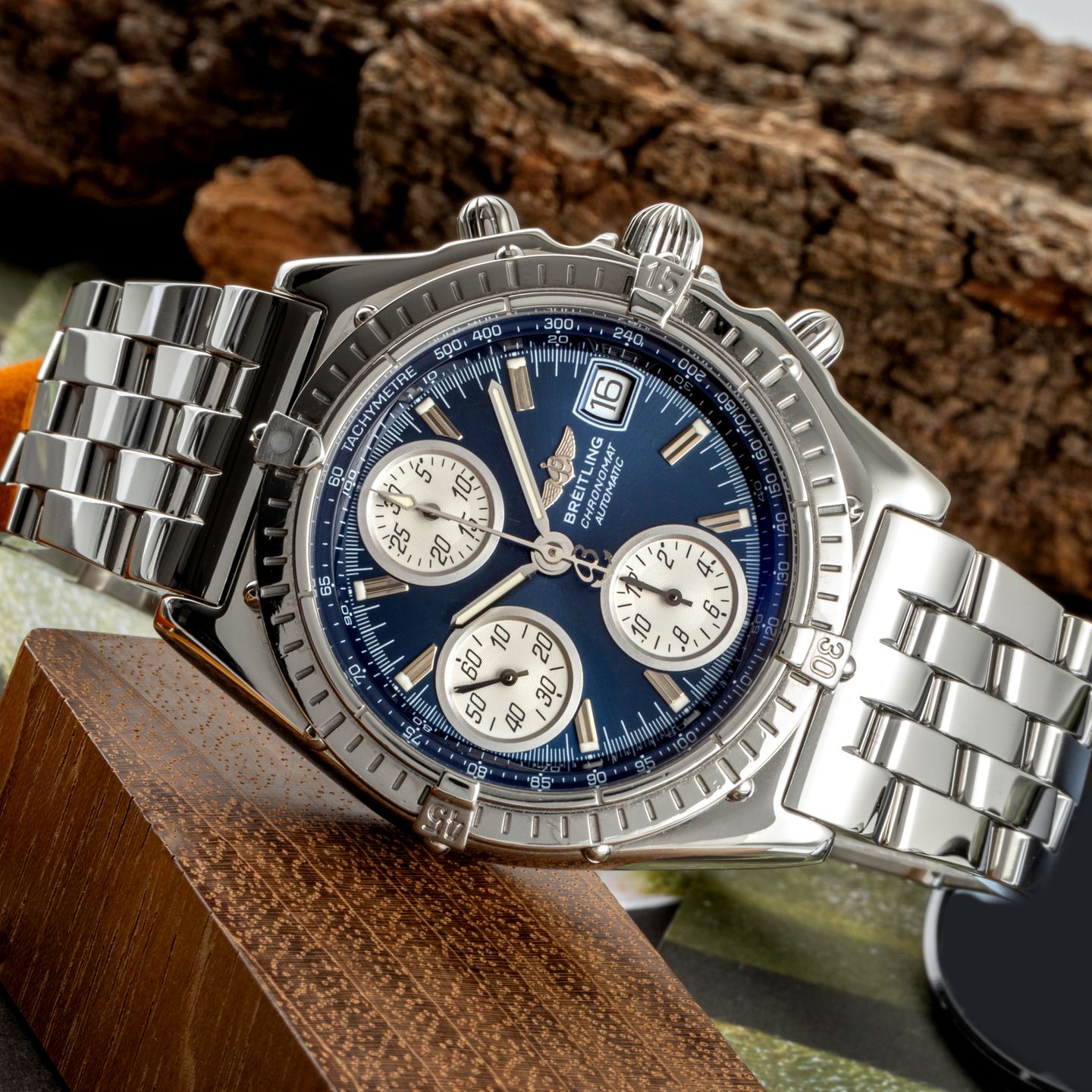 Breitling Chronomat A13050.1 (1998) - 45mm Staal (2/8)