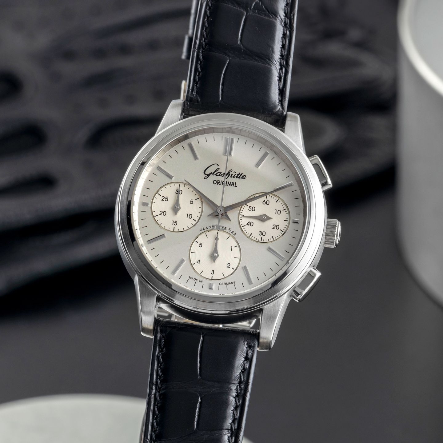 Glashütte Original Senator Chronograph 1-39-31-11-13-04 - (3/8)