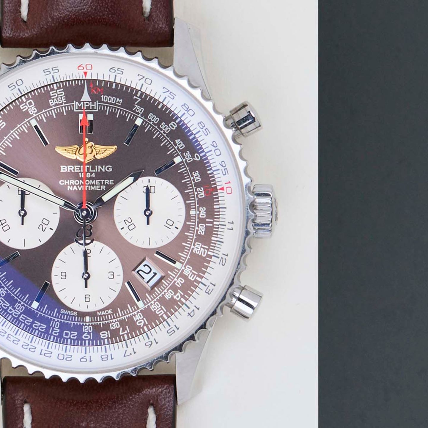 Breitling Navitimer 01 AB0121 (2014) - 43mm Staal (5/8)