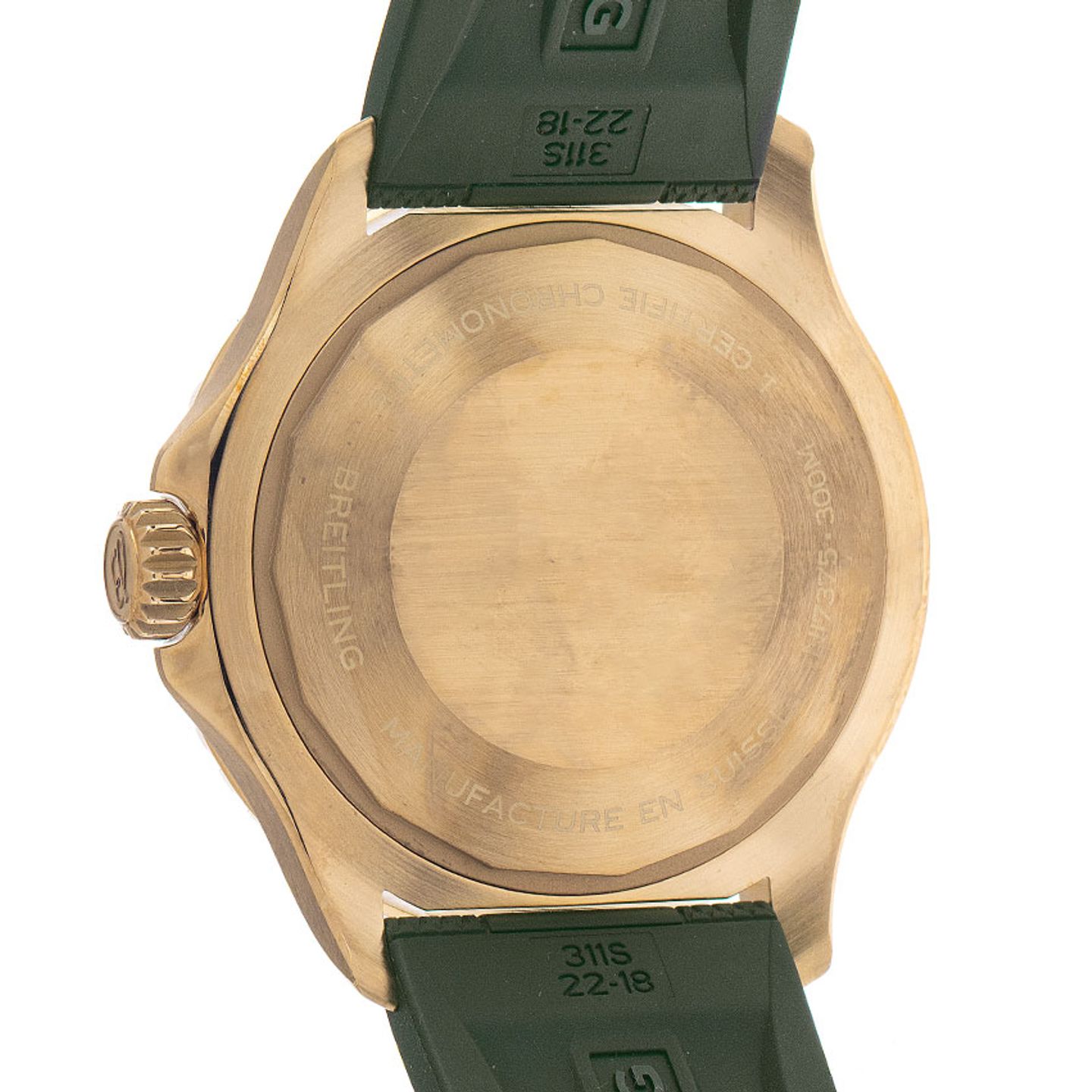 Breitling Superocean 42 N17375201L1S1 (2023) - Groen wijzerplaat 42mm Brons (6/7)