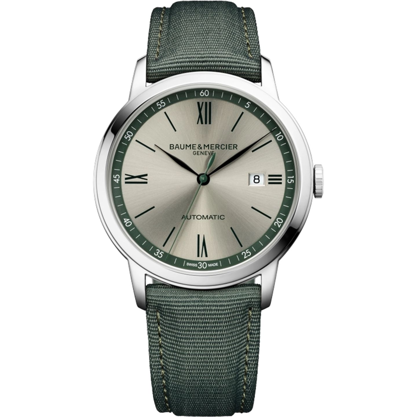 Baume & Mercier Classima M0A10696 (2026) - Grijs wijzerplaat 42mm Staal (1/1)