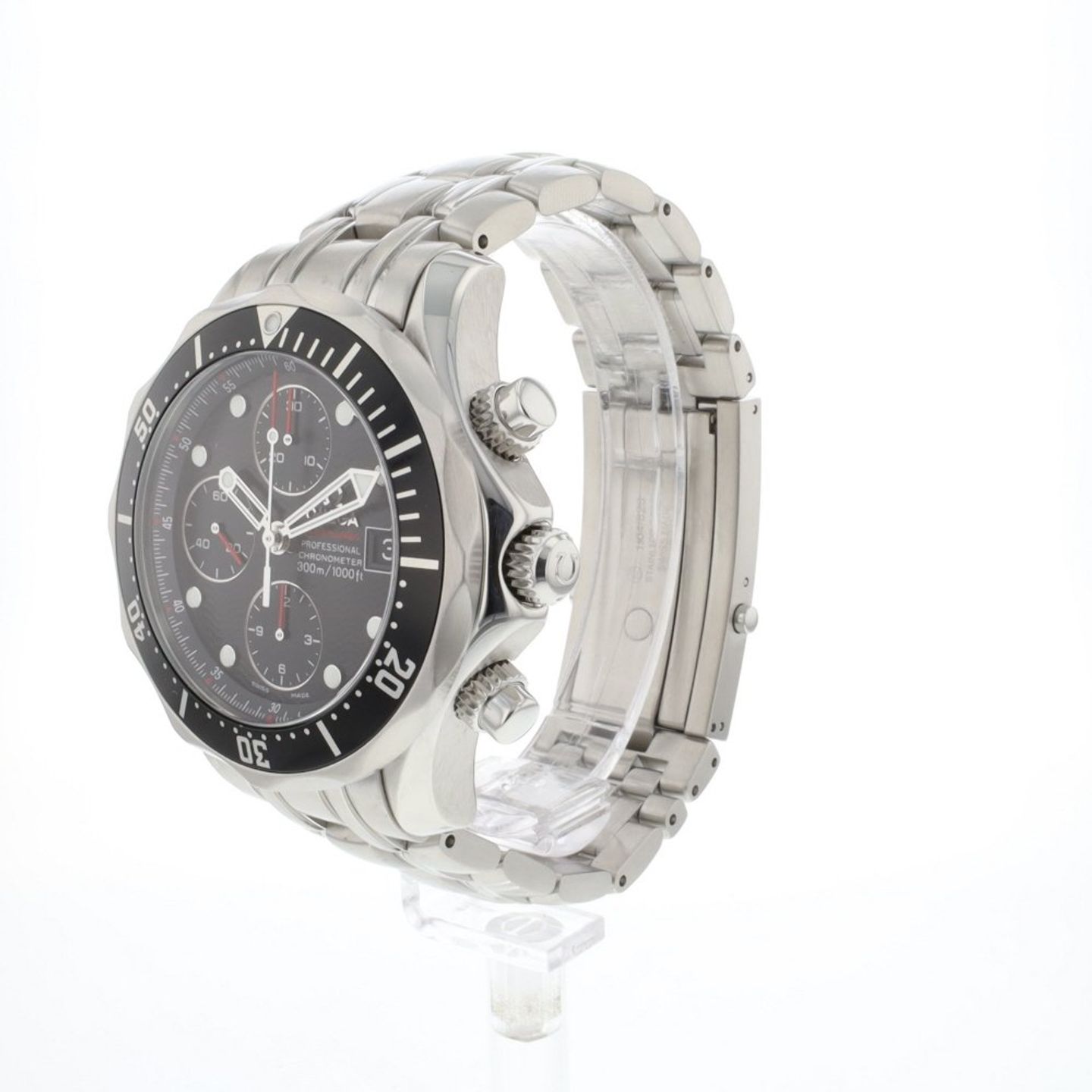Omega Seamaster Diver 300 M 213.30.42.40.01.001 (2011) - Zwart wijzerplaat 42mm Staal (2/6)