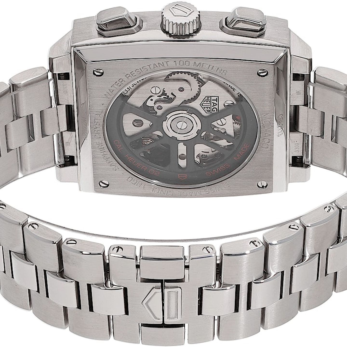 TAG Heuer Monaco CBL2113.BA0644 (2021) - Black dial 39 mm Steel case (5/5)