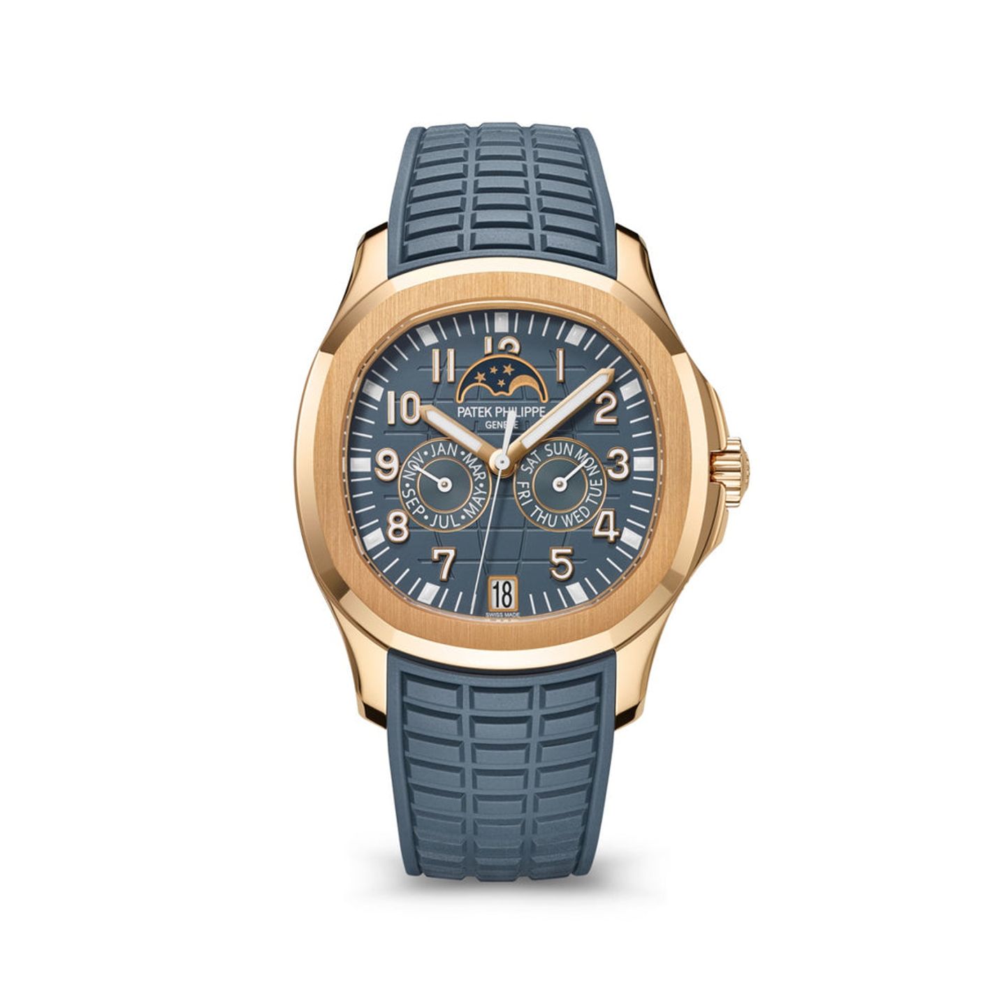 Patek Philippe Aquanaut 5261R-001 (2025) - Blue dial 40 mm Rose Gold case (1/1)
