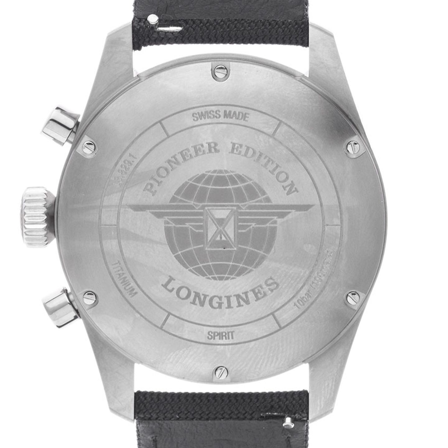 Longines Spirit L3.829.1.53.2 (2025) - Zwart wijzerplaat 42mm Titanium (6/7)