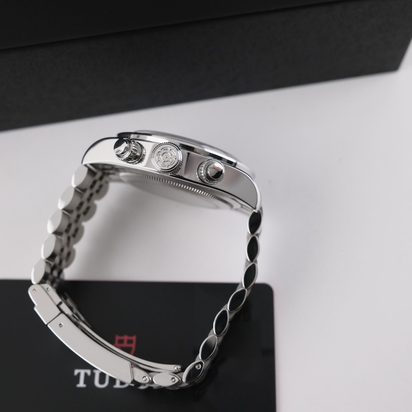 Tudor Black Bay Chrono 79360N (2025) - Roze wijzerplaat 41mm Staal (5/8)