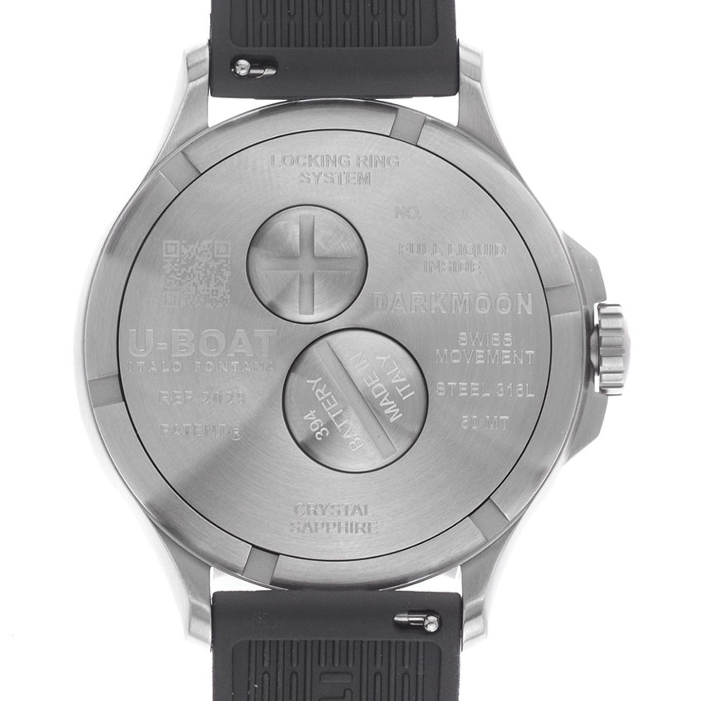 U-Boat Darkmoon 2027 (Unknown (random serial)) - Black dial 47 mm Steel case (6/7)