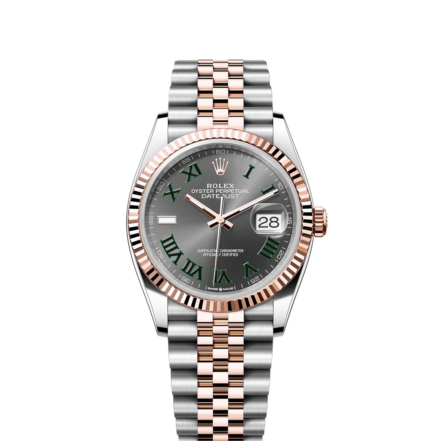 Rolex Datejust 36 126231 (2024) - Grijs wijzerplaat 36mm Staal (1/1)