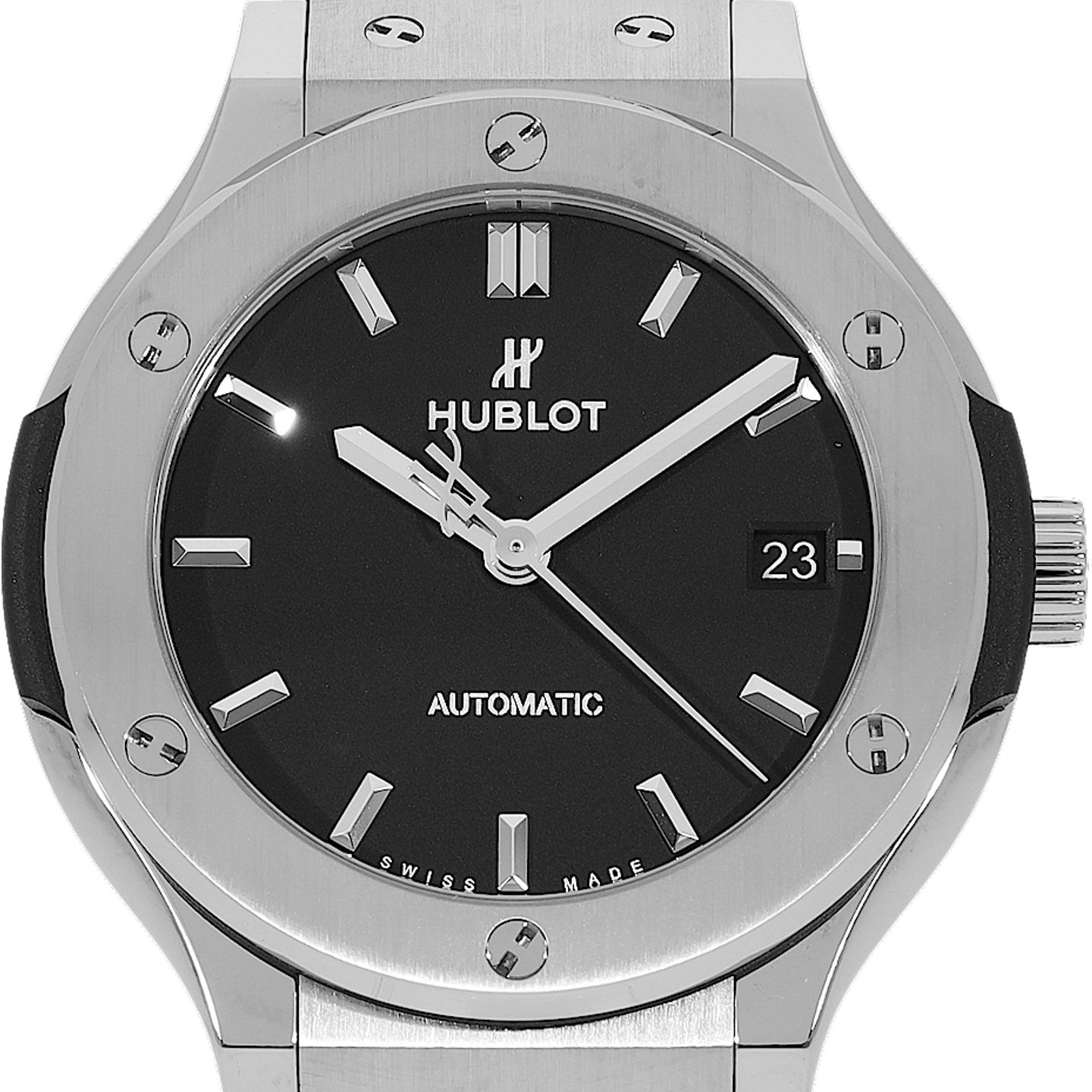 Hublot Classic Fusion 565.NX.1171.RX (2017) - Black dial 38 mm Titanium case (1/5)