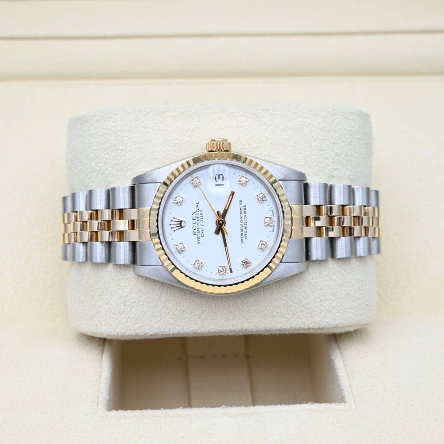 Rolex Datejust 31 68273 (1993) - 31 mm Gold/Steel case (5/7)