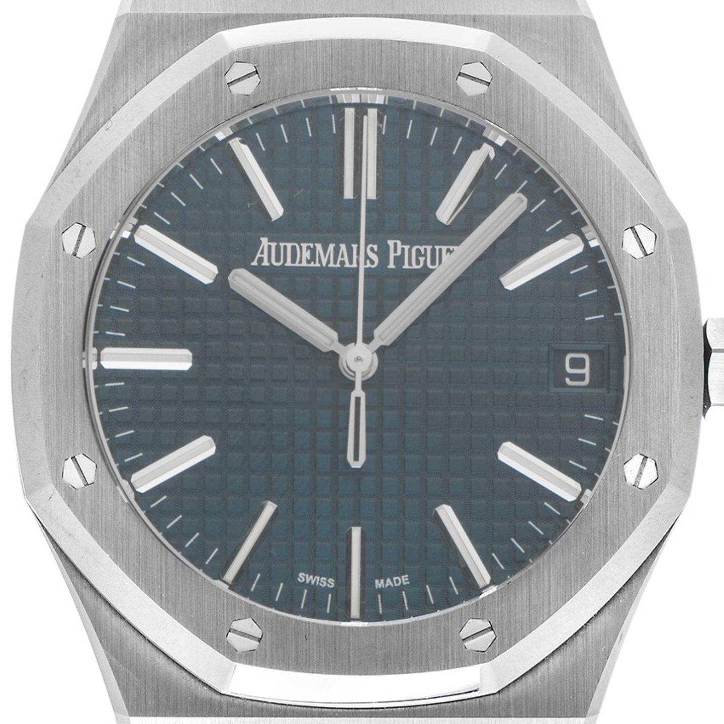 Audemars Piguet Royal Oak Selfwinding 15510ST.OO.1320ST.01 (2020) - Blauw wijzerplaat 41mm Staal (1/7)