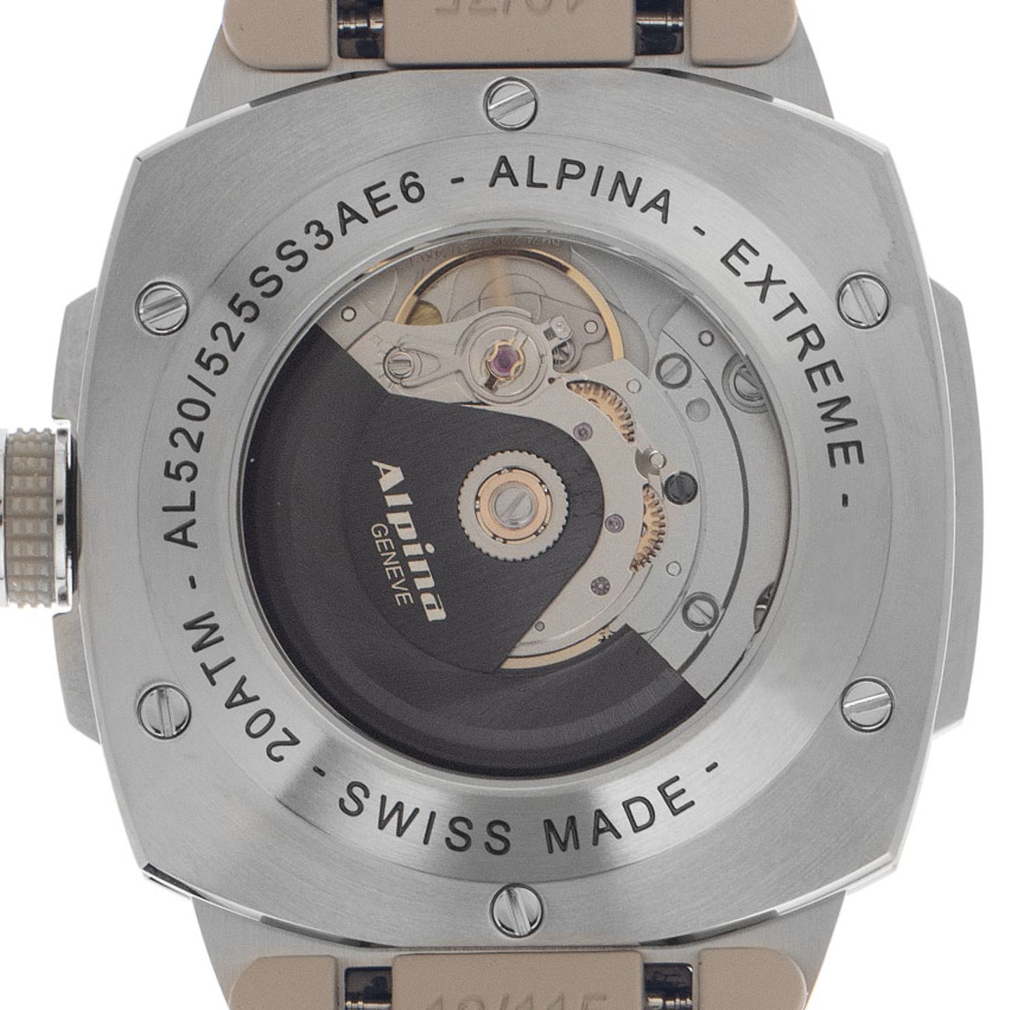 Alpina Alpiner AL-525BG3AE6 (Onbekend (willekeurig serienummer)) - Beige wijzerplaat Onbekend Staal (6/7)