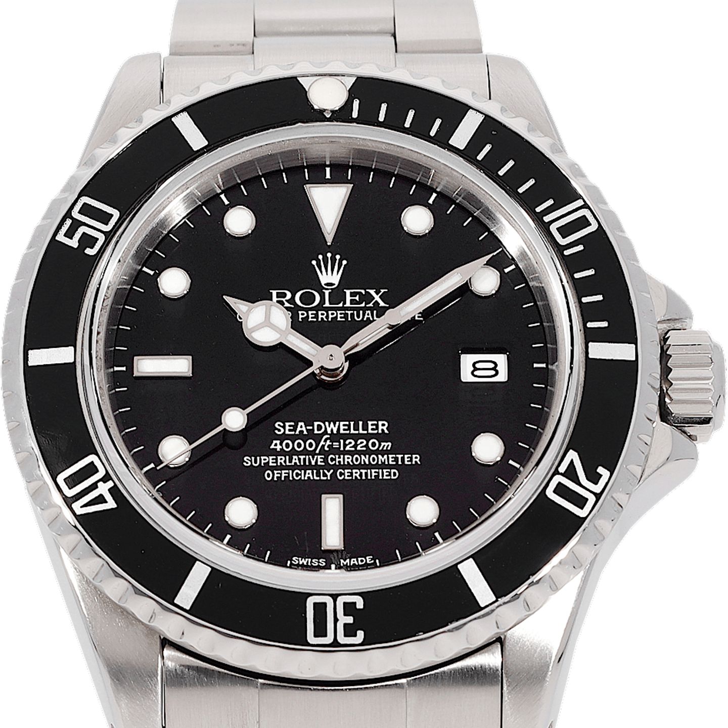 Rolex Sea-Dweller 16660 (Unknown (random serial)) - Black dial 40 mm Steel case (1/5)
